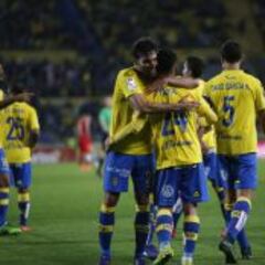 Las Palmas hunde más al Getafe