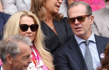 El ex tenista sueco Stefan Edberg y su mujer Annette Hjort Olsen.