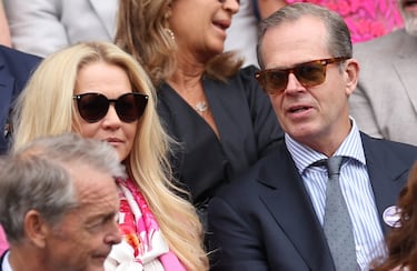 El ex tenista sueco Stefan Edberg y su mujer Annette Hjort Olsen.