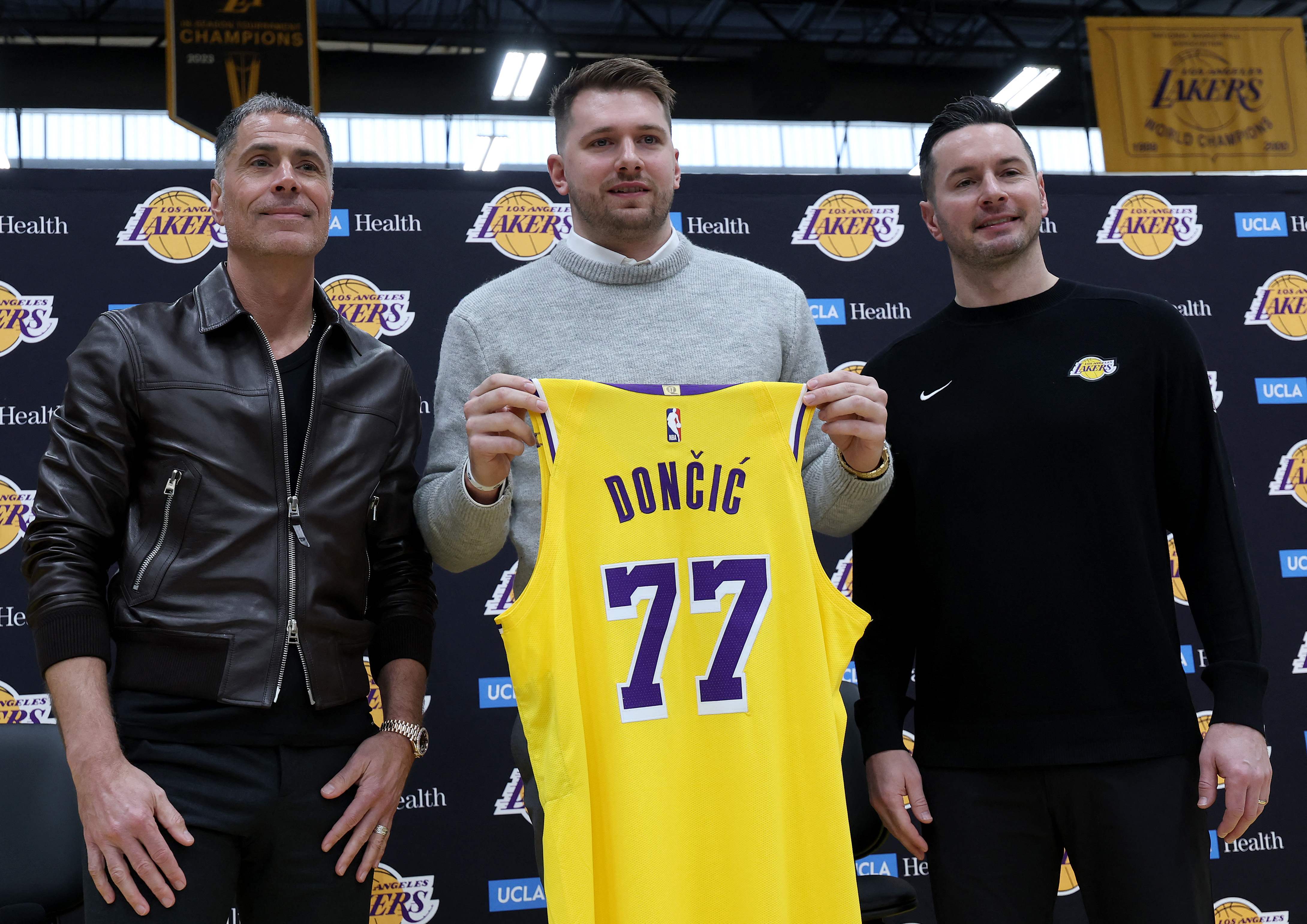 Doncic, presentado con los Lakers: Ahora voy a jugar en el mejor equipo del mundo