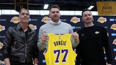 Doncic, presentado con los Lakers: “Ahora voy a jugar en el mejor equipo del mundo”