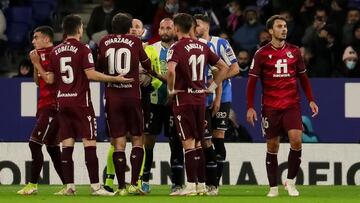 La Real se quej&oacute; del arbitraje ante el Espanyol.