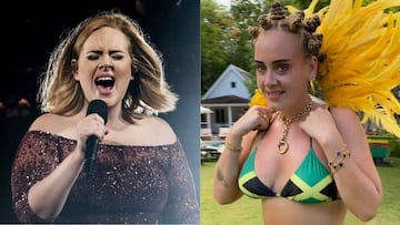La ¨²ltima foto de Adele en bikini despierta las cr¨ªticas por apropiaci¨®n cultural
