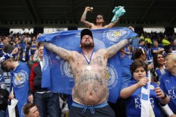 Leicester v Everton the best images from