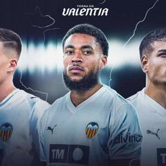 Triple presentación en Mestalla: la estabilidad de Danjuma, las raíces de Santamaría y la ambición de Ugrinic