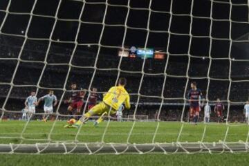 El genial penalti de Messi desde 3 perspectivas diferentes