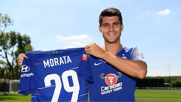 Morata no será el 9 del Chelsea: cambia su dorsal por el 29