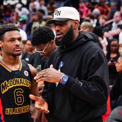 Bronny James has been discharged from hospital but will he play basketball again?