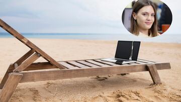 Renuncia a trabajar sentada en una tumbona desde España sin horario fijo por una oferta que desconcertará a muchos