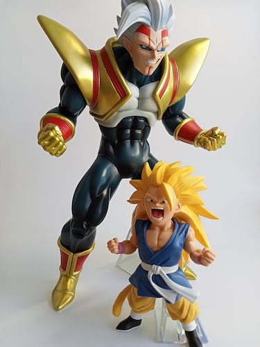 Goku SS3 y Super Baby 2 de Dragon Ball GT por Banpresto