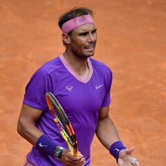 Nadal tira de épica para plantarse en cuartos de Roma