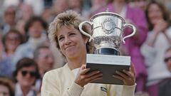 Chris Evert, en una imagen de archivo.