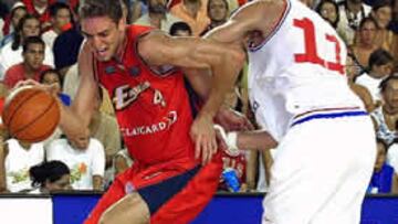 <b>PLANTILLA ESPECTACULAR. </B>Gasol, por su condición de jugador NBA, sigue siendo la estrella del equipo nacional.