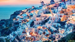 Santorini y sus espectaculares atardeceres