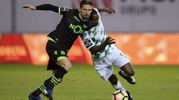 Importante baja en el Sporting: Adrien Silva 6-8 semanas fuera