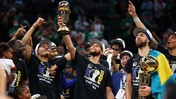 Stephen Curry se quita la espina con el MVP de las Finales