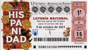 Lotería Nacional: comprobar los resultados del Sorteo del Día de la Hispanidad hoy, sábado 9 de octubre