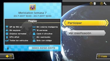 II Torneo Semanal del Campeonato Nacional Mario Kart 8 Deluxe