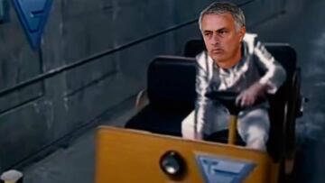 Mourinho intentando dirigir al United: el Vine que más triunfa