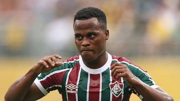 Jhon Arias fue uno de los destacados de Fluminense contra el Dortmund.