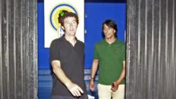 <b>SÓLO POR TRABAJO. </b>Pitarch se reunió con Sergio y Mandiá.