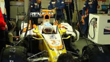 <b>PARADO. </b>La evolución del R28 se frenó a causa del caso de espionaje.