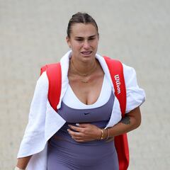 Sabalenka abandona en Wimbledon por lesión antes de debutar