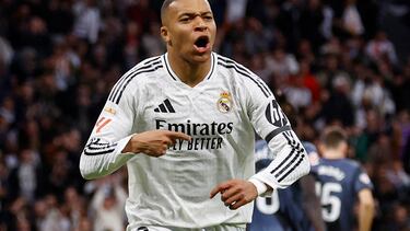 Mbappé, del Real Madrid.