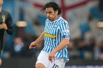 El atacante del SPAL, al igual que Zlatan, cuenta con 38 años de edad y continúa vigente dentro del fútbol italiano.