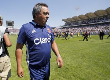 Asumió tras la salida de Beccacece, pero no pudo vencer a Colo Colo.