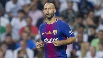 16/08/17
Partido vuelta Supercopa
REAL MADRID CF - FC BARCELONA
14 MASCHERANO