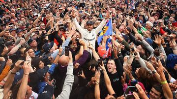 Lewis Hamilton durante el Gran Premio de Gran Breta&ntilde;a 2017.