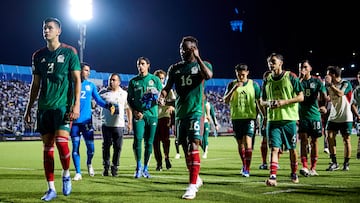 Julián Quiñones debutó con la Selección Mexicana en la derrota 2-0 ante Honduras por la Concacaf Nations League.