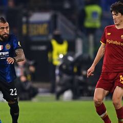 Alexis y Vidal fueron parte de la goleada del Inter a la Roma