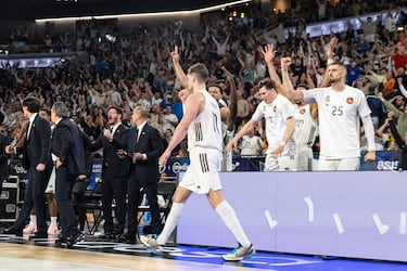 Las reacciones al triple de Hezonja