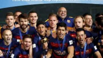 El meta fue poco expresivo durante la celebración.