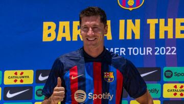 Lewandowski no aportar¨¢ ingresos adicionales en la gira azulgrana