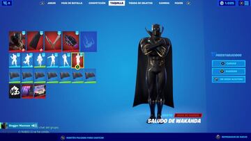 Si completamos todas las misiones de Black Panther, obtendremos el gesto Saludo de Wakanda