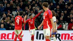 Osorio anota su primer gol por Chile y deja este mensaje: “No hay mala vibra, eso se vio reflejado...”