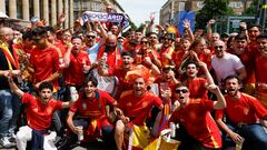 Universo Euro, en directo: la expedición española llega al Stuttgart Arena