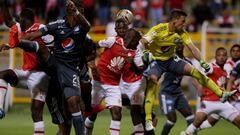 10 datos del clásico 288 entre Millonarios y Santa Fe