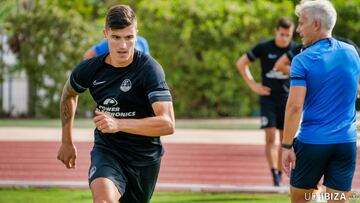 Los goles de Castel ya se traducen en puntos para el Ibiza en Segunda