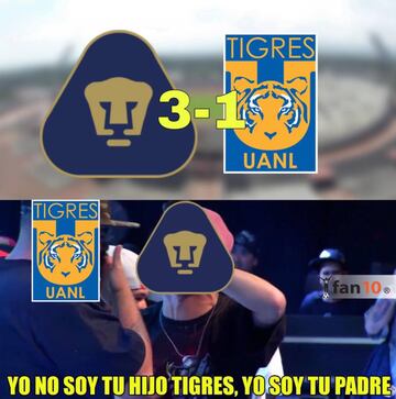 La afición de Tigres sufre por la eliminación y por los memes