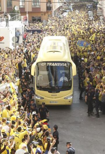 La fiesta del ascenso en Villarreal