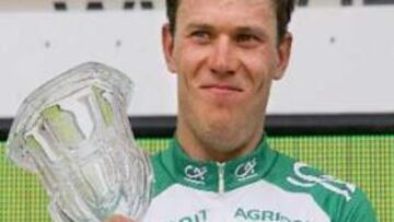 <b>ROMPE LA RACHA.</B> El noruego, aprovechando la ausencia de Petacchi, reivindicó su calidad como sprinter.