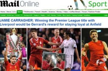 Portadas de la prensa extranjera