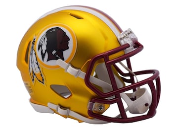 Casco alternativo de los Washington Redskins.