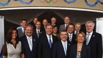 <b>PRO MÚNICH. </b>El grupo muniqués, tras los Juegos de Invierno 2018.