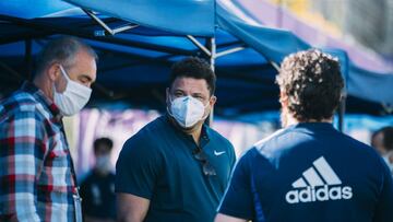 Ronaldo, presidente del Real Valladolid.