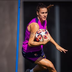 ¡Patri se entrena con el grupo!